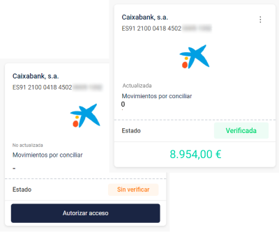 Tesorería Cuentas Bancarias FinanEDI
