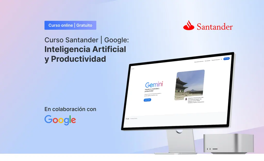 Curso Banco Santander inteligencia artificial