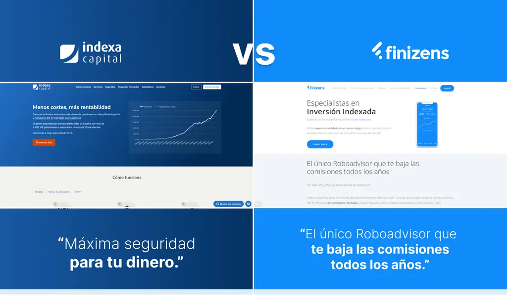 Indexa Capital vs Finizens