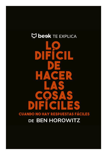Lo difícil de hacer las cosas difíciles