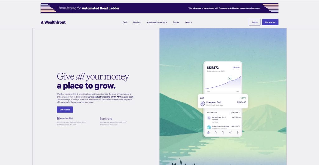 Wealthfront: La plataforma de roboadvisors