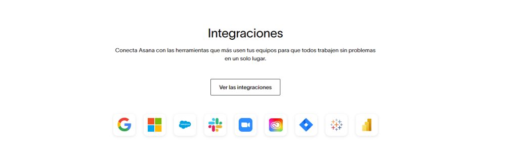 Integraciones Asana