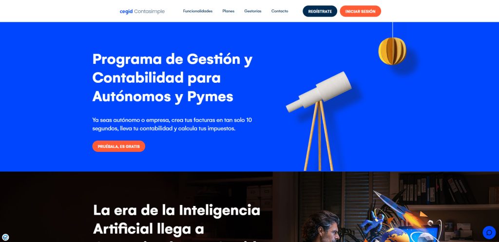 Web Contasimple