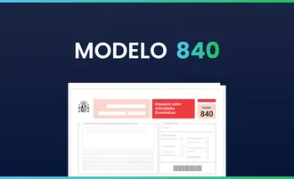 Modelo 840 - Impuesto sobre Actividades Económicas (IAE)