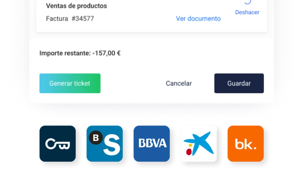 Conciliación bancaria y documentos