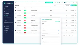 Gestión de remesas en FinanEDI