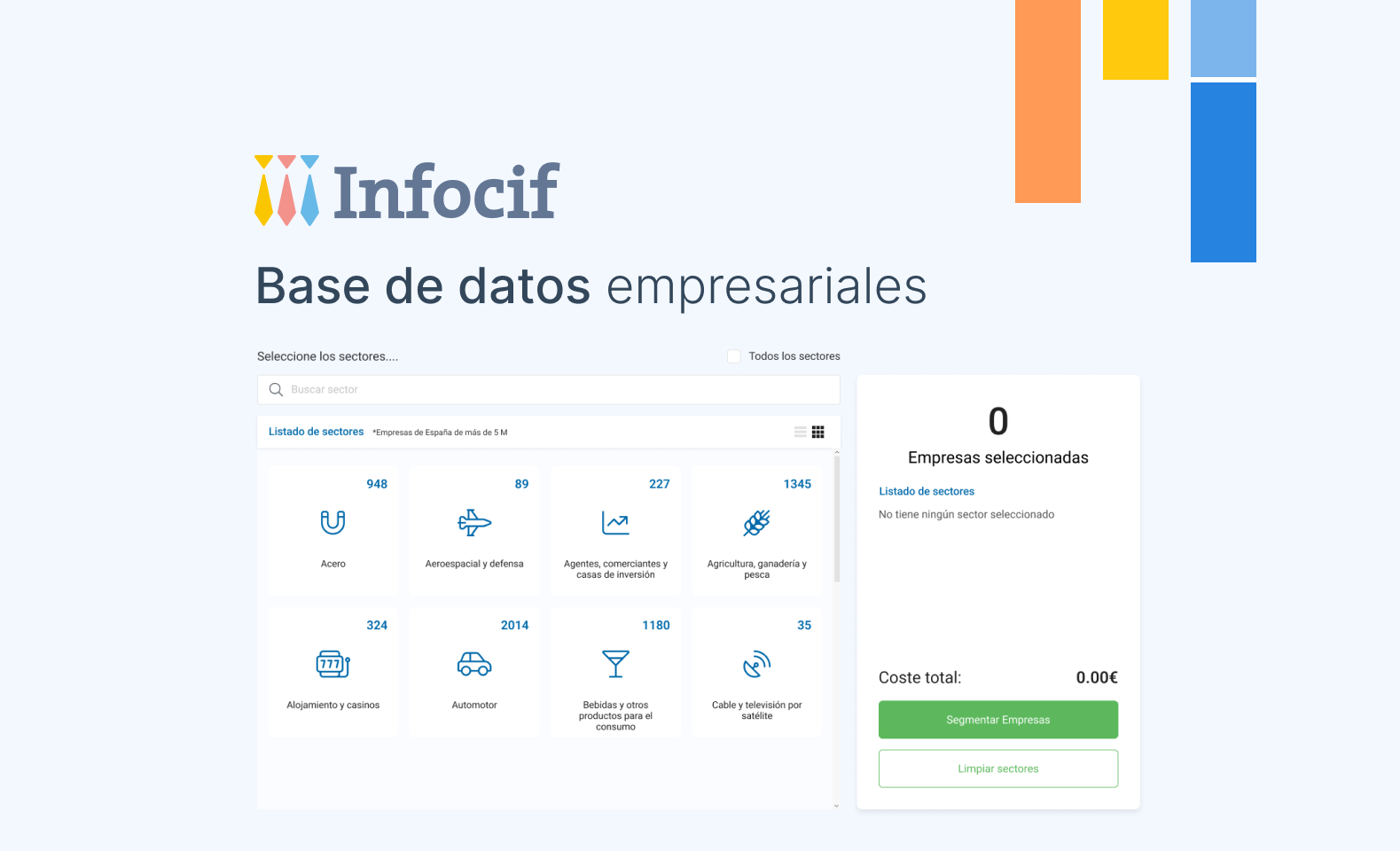 Infocif - Base de datos