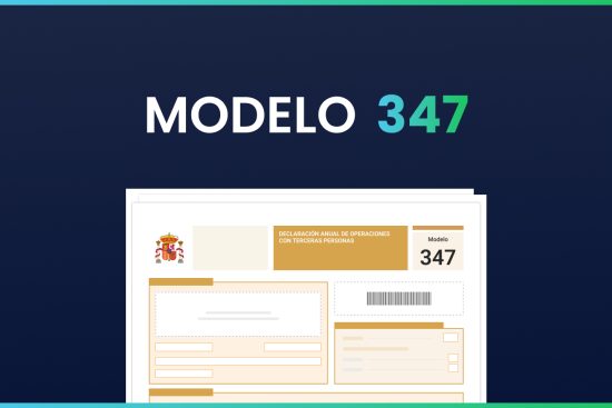 Modelo 347: Declaración anual de operaciones con terceras personas