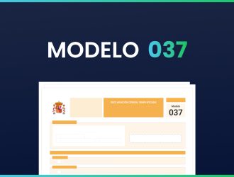 Modelos 037. Censo de empresarios, profesionales y retenedores