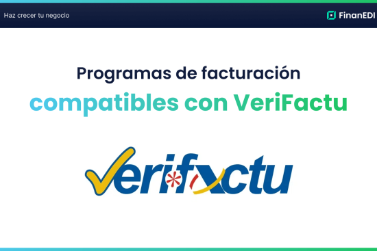 Programas de facturación compatibles con VeriFactu